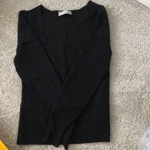 Everlane — Square Neck Blouse — WORN ONCE // LIKE NEW